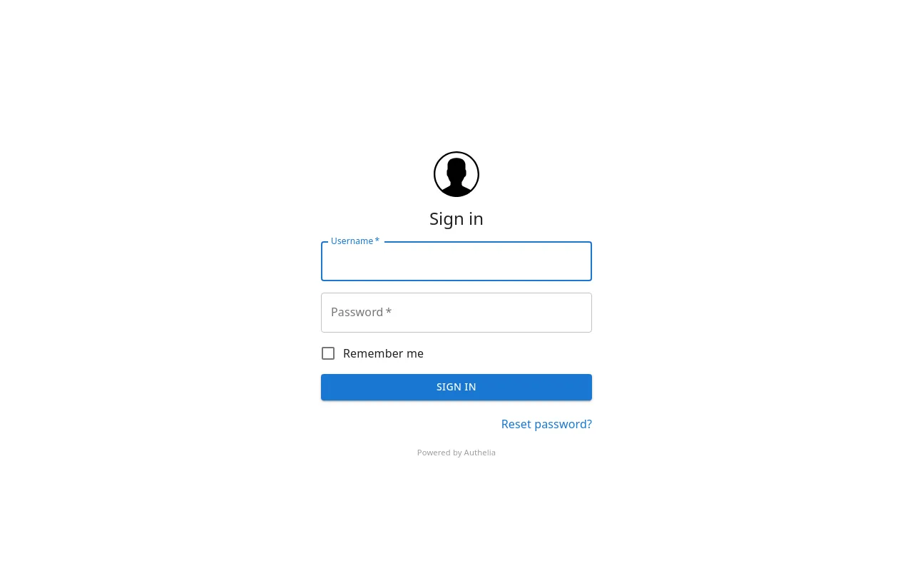 Authelia challenge on protected whoami